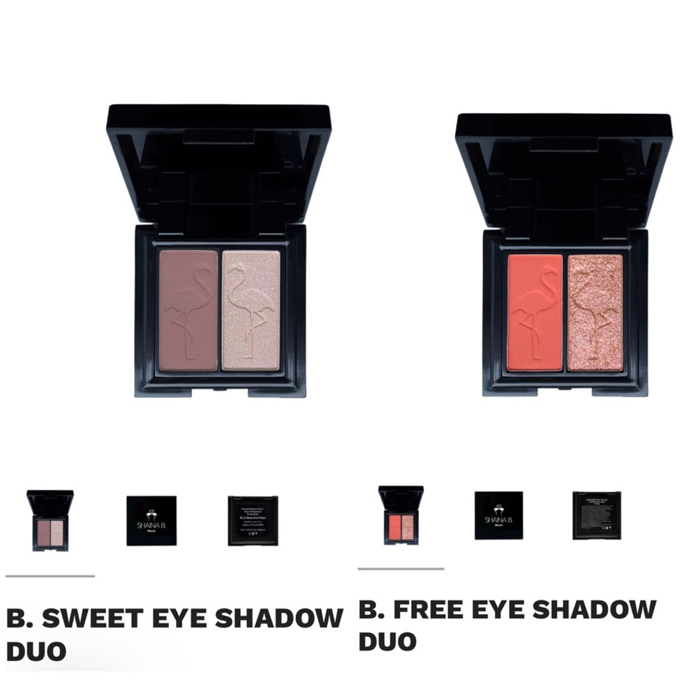 SHAINA B | EYESHADOW DUOS